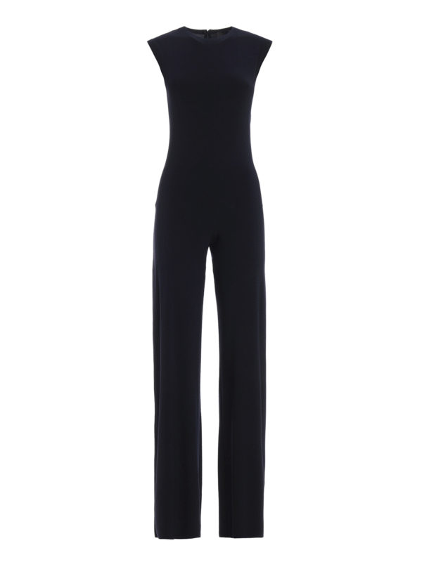 Norma Kamali: Jumpsuits - Jumpsuit - Dunkelblau