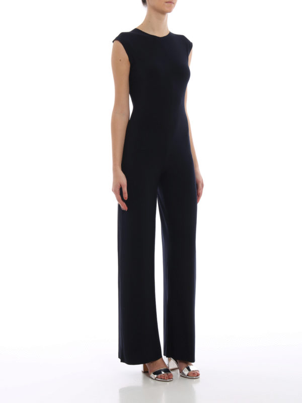 Norma Kamali: Jumpsuits online - Jumpsuit - Dunkelblau