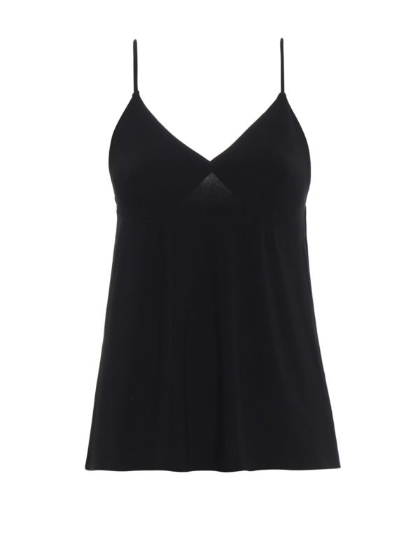 Norma Kamali: Tops & Tank tops - V neck slip top