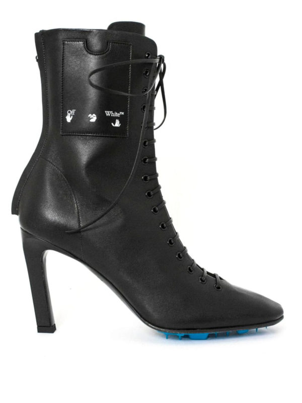 OFF-WHITE: ankle boots - Ankle boots with pocket