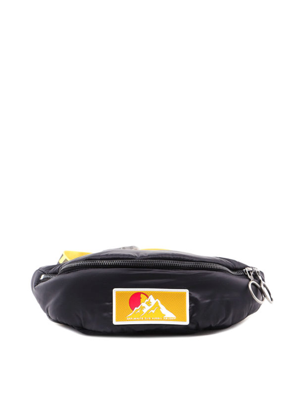 OFF-WHITE: Bauchtaschen - Bauchtasche - Schwarz