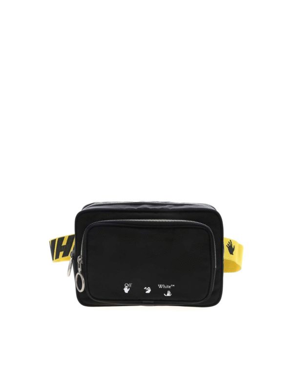 OFF-WHITE: Riñoneras - Riñonera - Negro