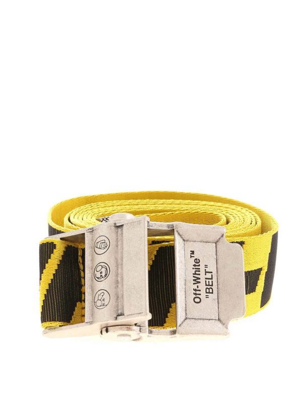 OFF-WHITE: Cinturones - Cinturón - Amarillo