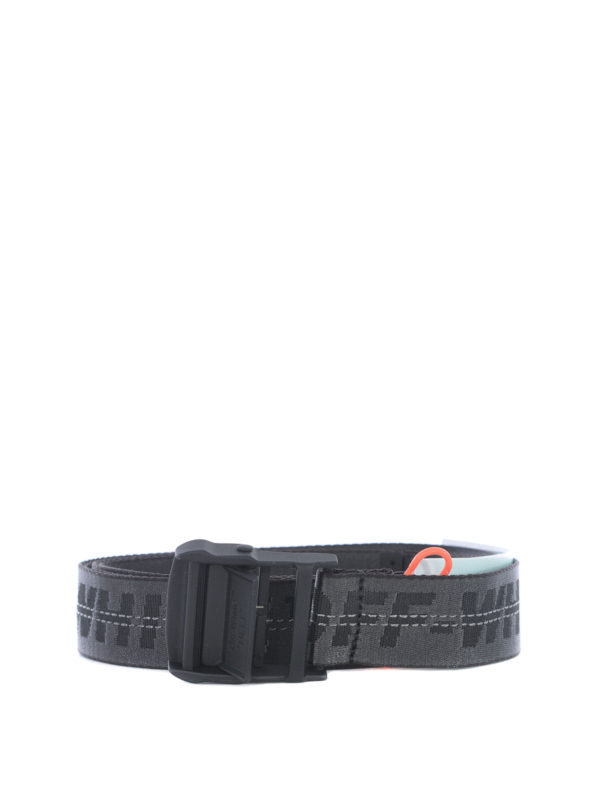 OFF-WHITE: Ceintures - Ceinture - Noir