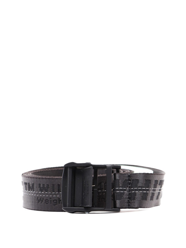 OFF-WHITE: Gürtel - Gürtel - Schwarz