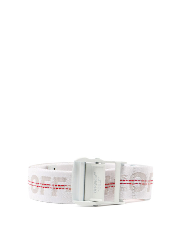 OFF-WHITE: Gürtel - Gürtel - Weiß