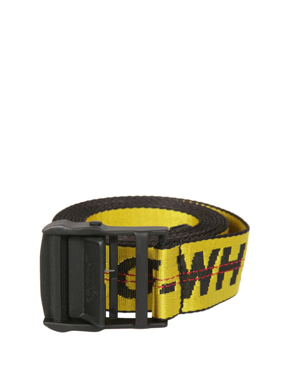 OFF-WHITE: Cinturones - Cinturón - Amarillo