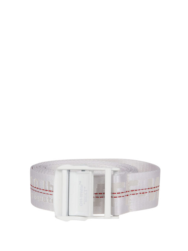 OFF-WHITE: Gürtel - Gürtel - Weiß