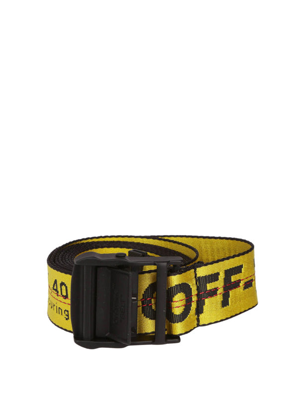Belts Off-White - Yellow industrial belt - OWRB009R192230886010