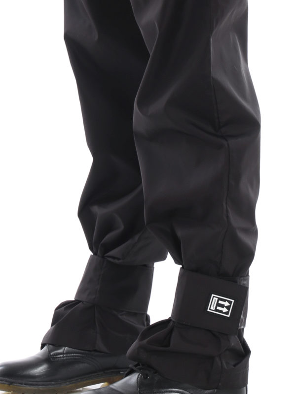 OFF-WHITE buy online Black nylon joggers