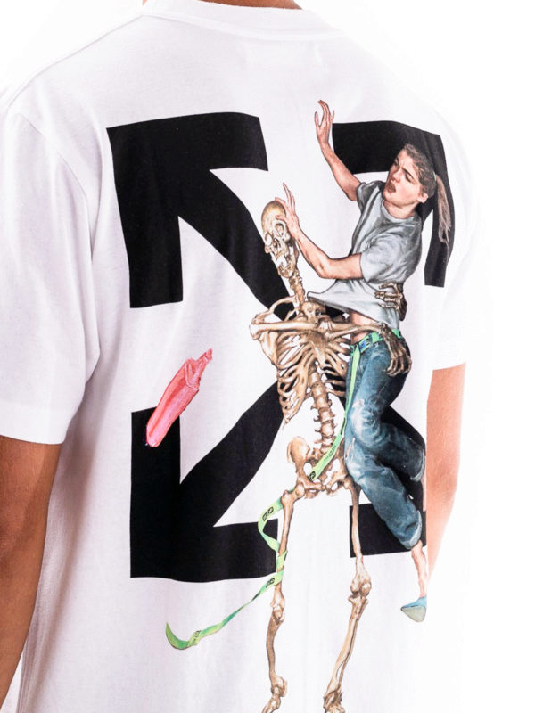 T-shirts Off-White - Pascal Skeleton cotton T-shirt