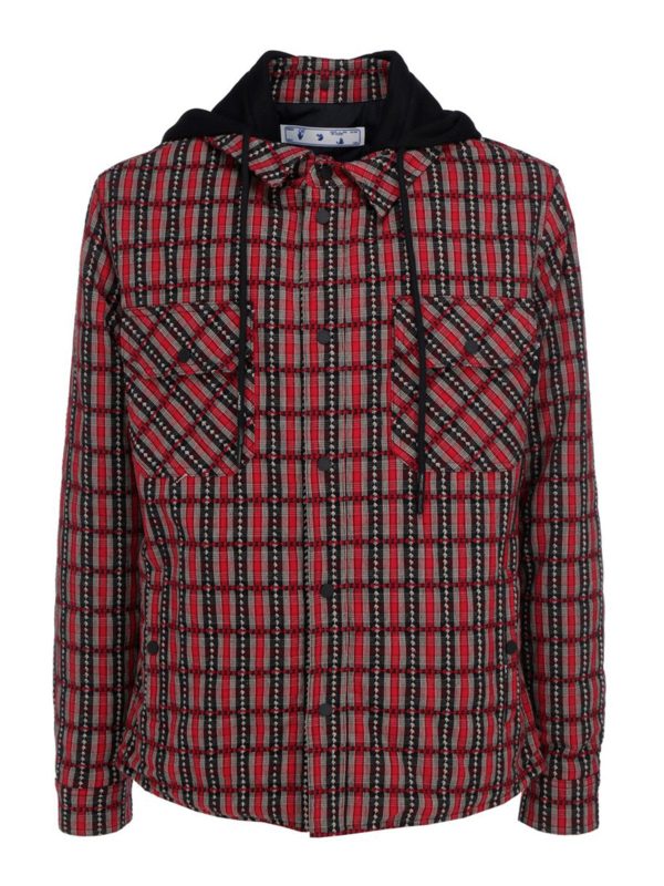 OFF-WHITE: Chaquetas casual - Chaqueta Casual - Estampado