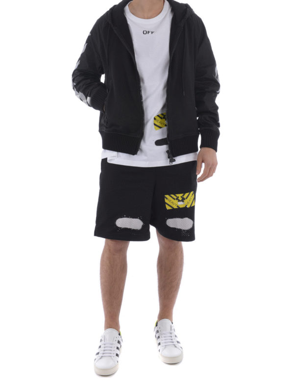 Off White cotton sweatshirt shop online: MONCLER
