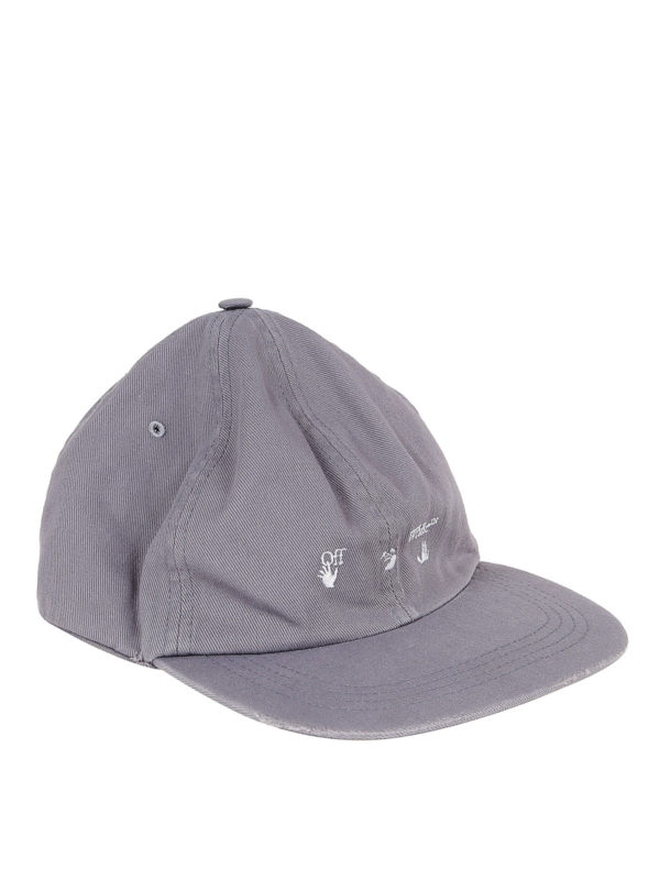 OFF-WHITE: Hüte - Hut - Grau