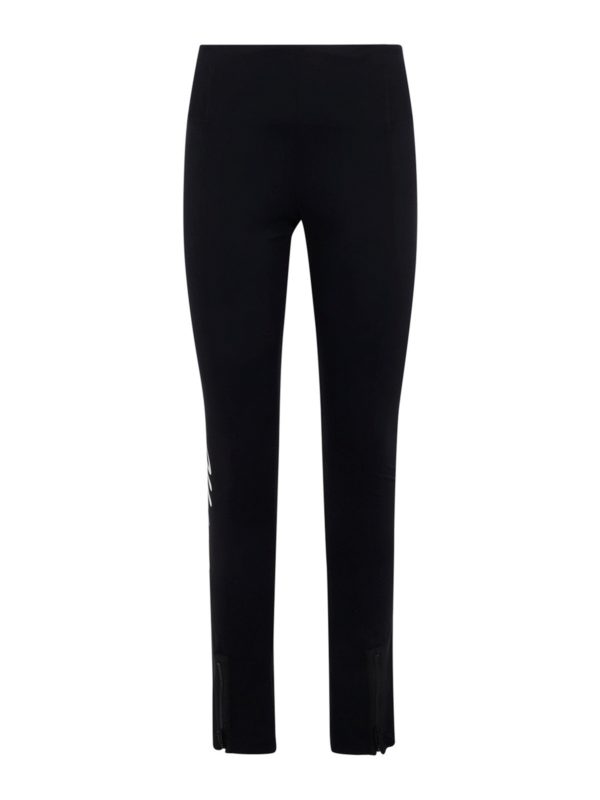 OFF-WHITE: leggings - Leggings con zip