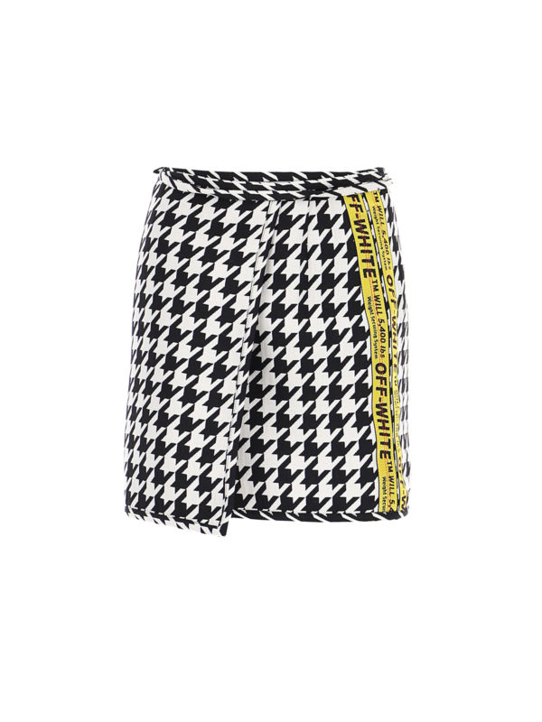 OFF-WHITE: Minifaldas - Minifalda - Blanco