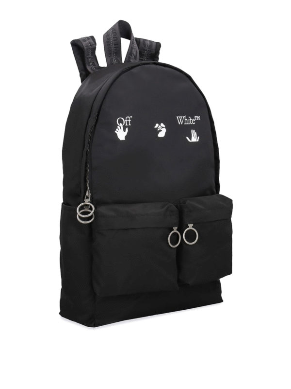 OFF-WHITE: backpacks online - Logo backpack
