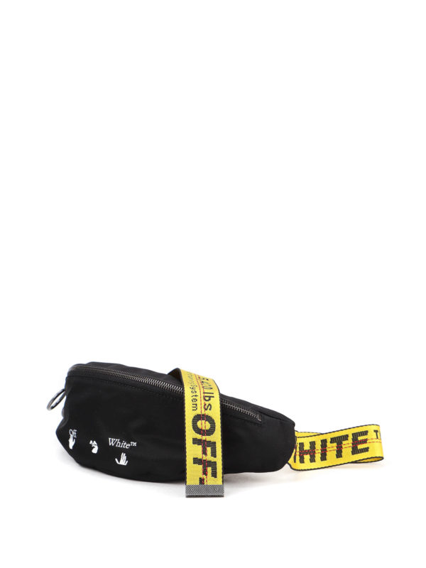 OFF-WHITE: ウエストバッグ online - ウエストバッグ - 黒