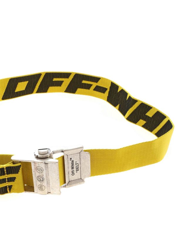 OFF-WHITE: Cinturones online - Cinturón - Amarillo