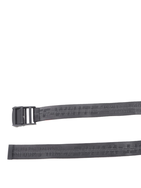 OFF-WHITE: Ceintures online - Ceinture - Noir