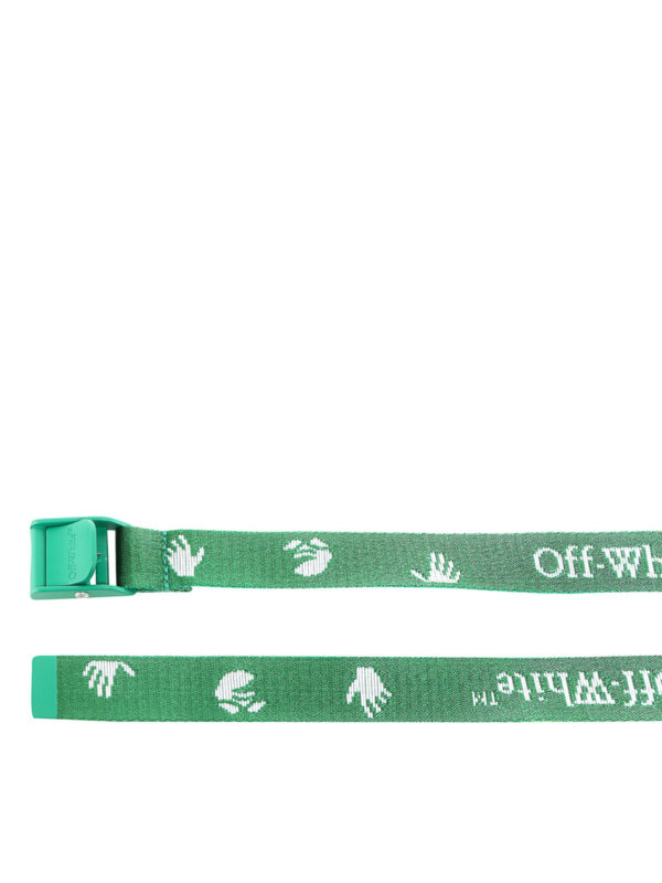 OFF-WHITE: Cinturones online - Cinturón - Verde