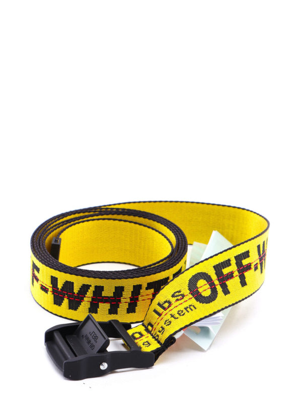 OFF-WHITE: Cinturones online - Cinturón - Industrial