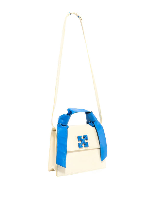OFF-WHITE: cross body bags online - Leather bag