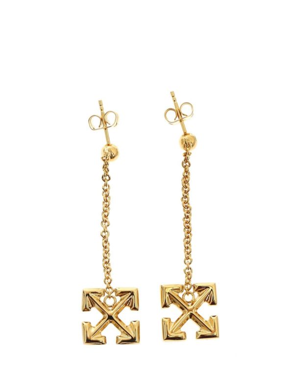 OFF-WHITE: Ohrringe online - Ohrring - Gold