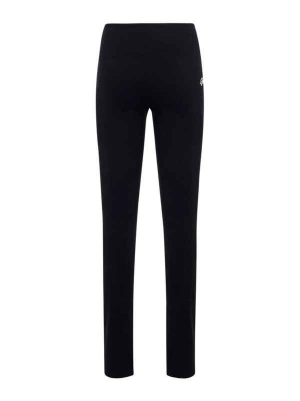 OFF-WHITE: leggings online - Leggings con zip