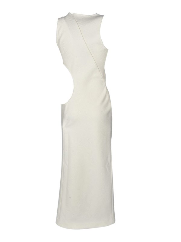 OFF-WHITE: マキシドレス online - マキシドレス - クリーム