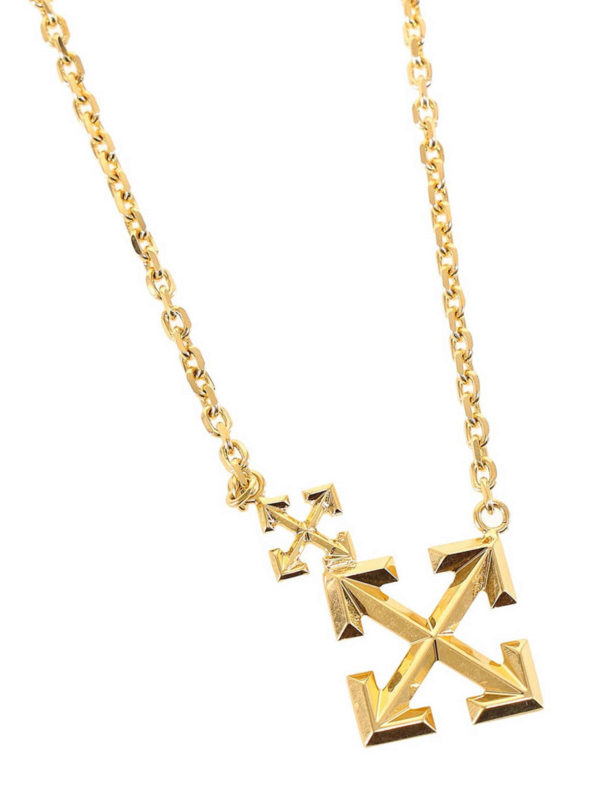OFF-WHITE: Collier online - Colliers - Or