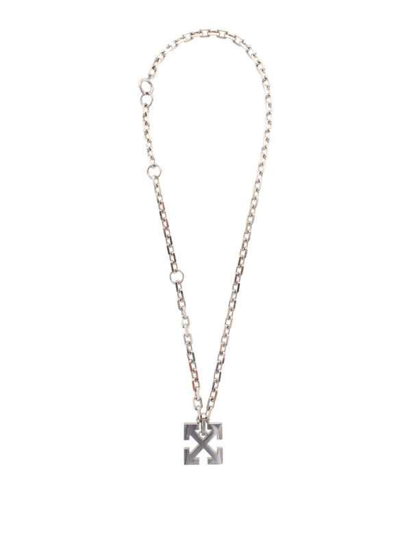 OFF-WHITE: Halsketten und Halsbänder online - Halskette - Silber