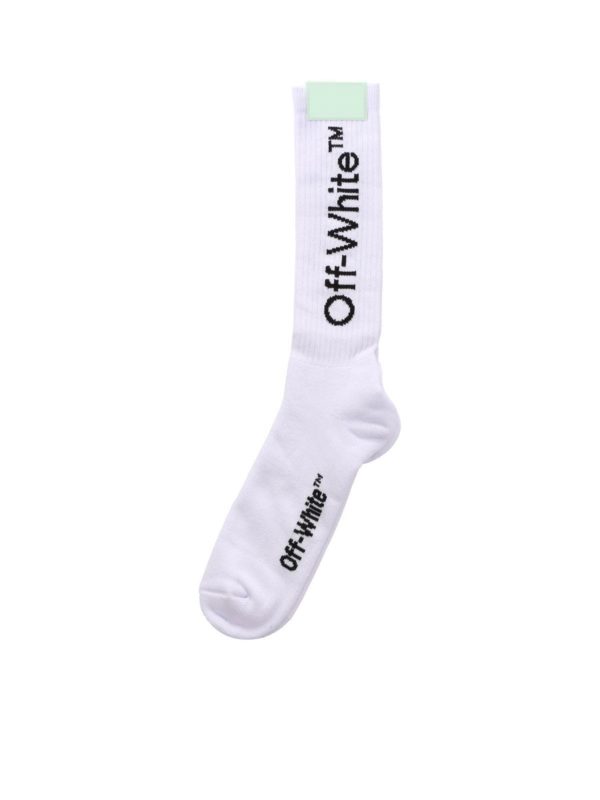 OFF-WHITE: Calcetínes online - Calcetines - Blanco
