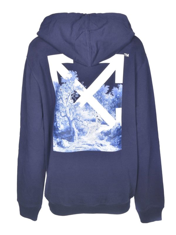 OFF-WHITE: Sudaderas y suéteres online - Sudadera - Azul