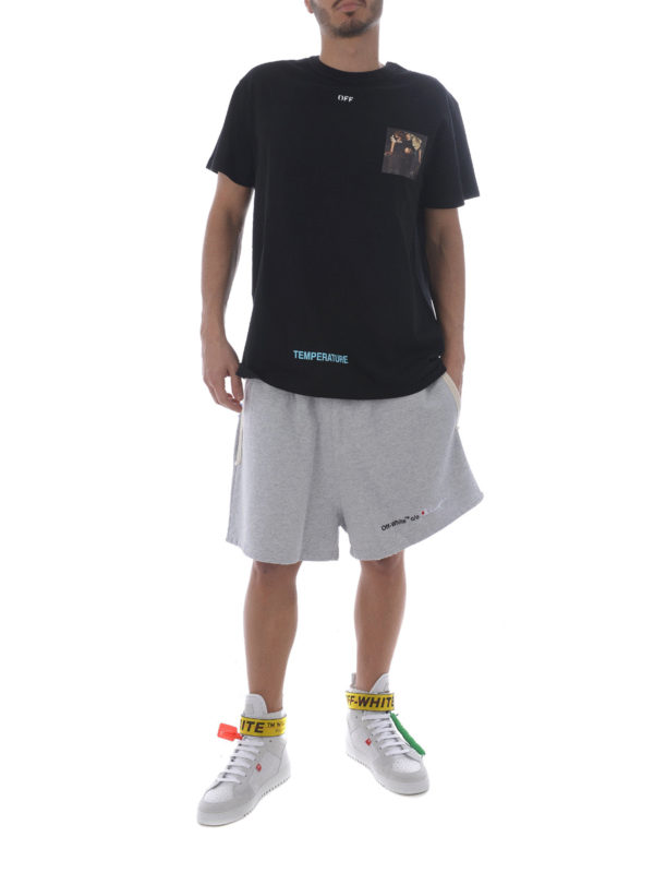 OFF-WHITE: T-shirts online - T-Shirt - Schwarz