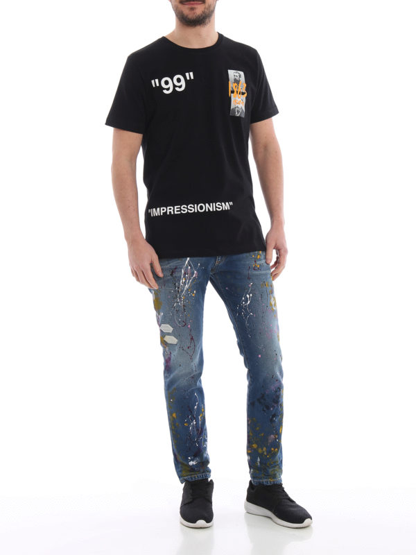 OFF-WHITE: T-shirts online - T-Shirt - Impressionism