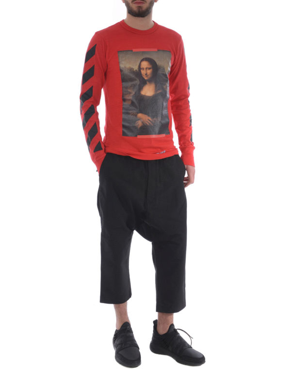 OFF-WHITE: Tシャツ online - Tシャツ - Monalisa