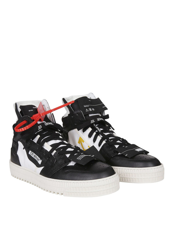 Off-White Off-Court 3.0 high top black sneakers