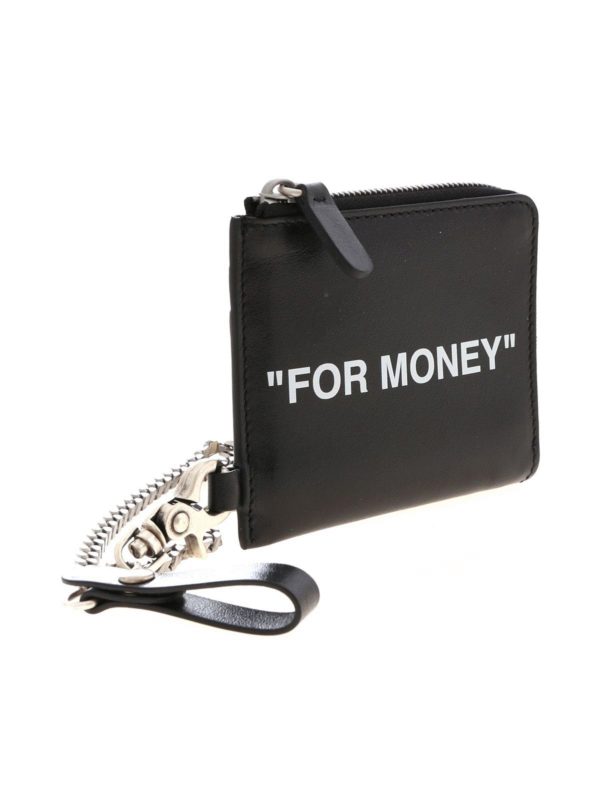 OFF-WHITE: wallets & purses online - Quote Chain purse