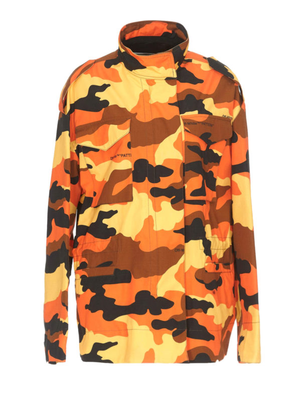 OFF-WHITE: Parkas - Parka - Bunt