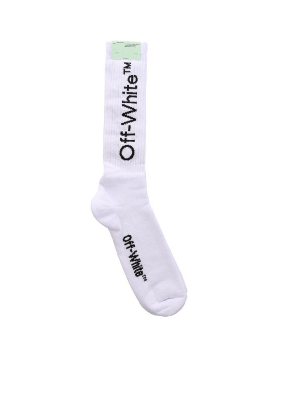 OFF-WHITE: Calcetínes - Calcetines - Blanco
