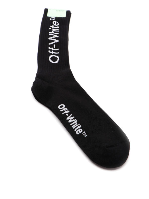 OFF-WHITE: Socken - Socken - Schwarz