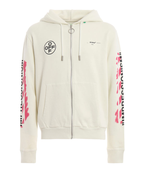 OFF-WHITE: Sweatshirts und Pullover - Sweatshirt - Weiß