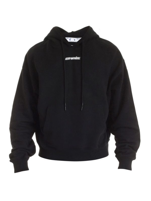 OFF-WHITE: Sudaderas y suéteres - Sudadera - Negro