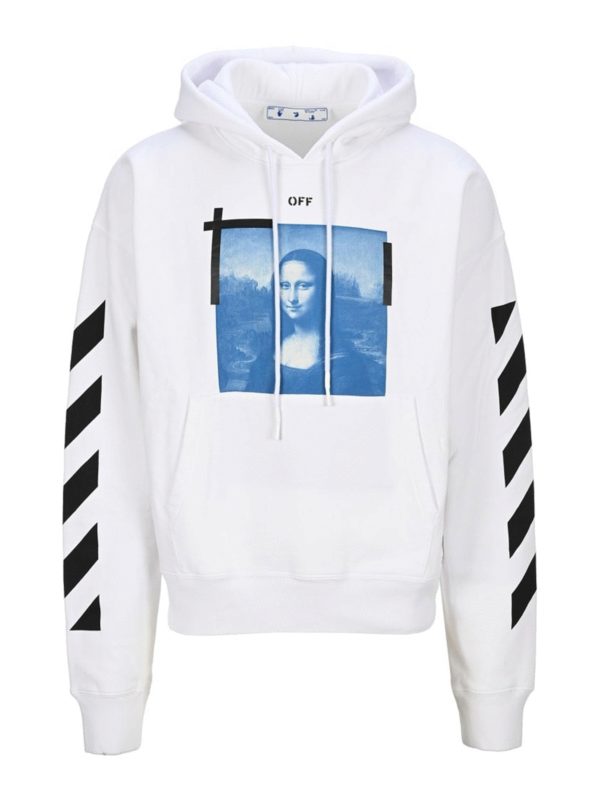 OFF-WHITE: Sweatshirts & Sweaters - Monalisa hoodie