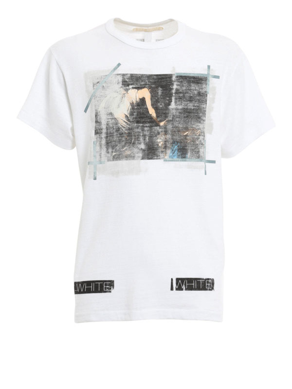 OFF-WHITE: T-shirts - Caravaggio T-Shirt