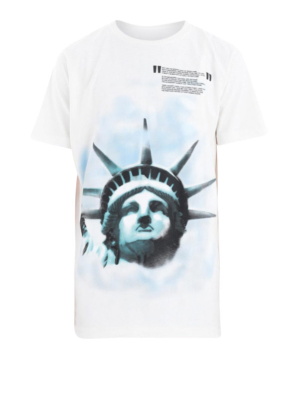 OFF-WHITE: Tシャツ - Tシャツ - Liberty