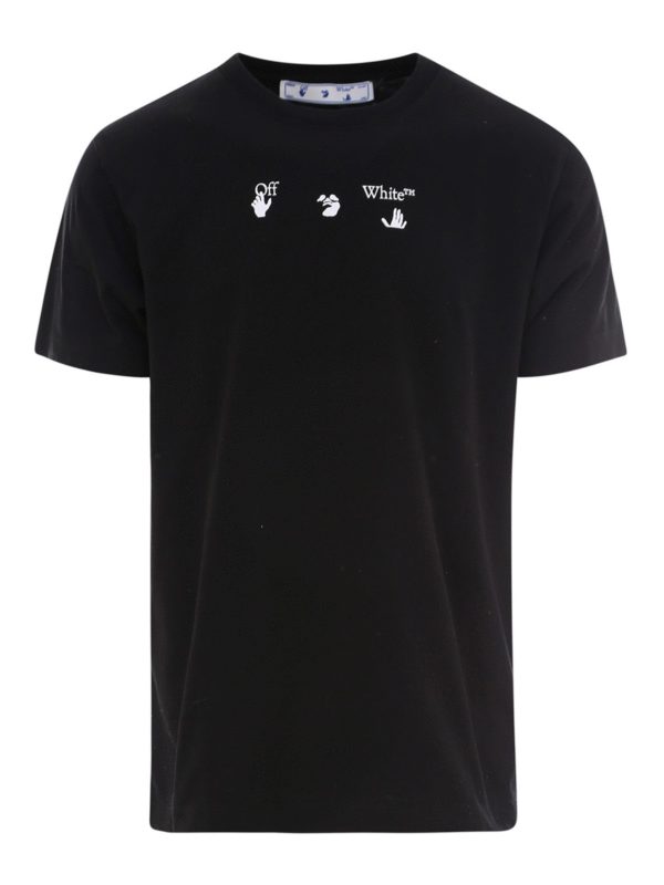 OFF-WHITE: Camisetas - Camiseta - Negro