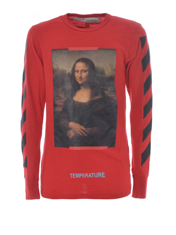 OFF-WHITE: Tシャツ - Tシャツ - Monalisa