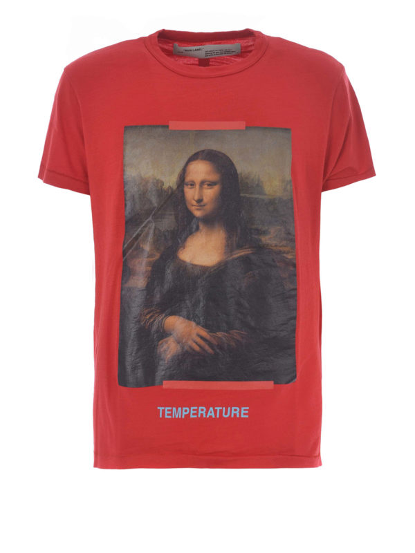 OFF-WHITE: T-shirts - T-Shirt - Monalisa